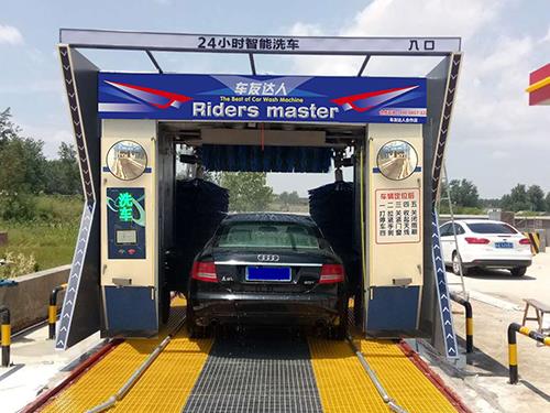 中化石油加油站電腦洗車機案例